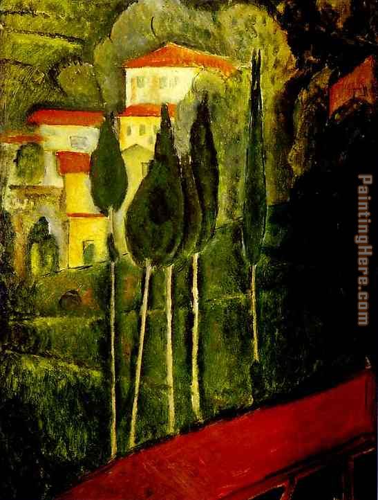 Amedeo Modigliani Landscape